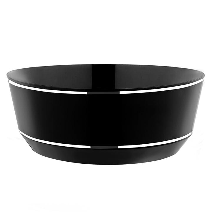 EP 14oz Soup Bowl Black + Silver