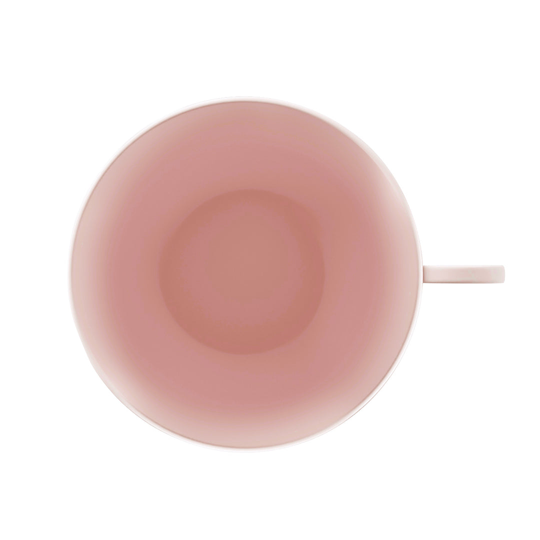 EP 12.5oz Tea Cup Blush + Silver
