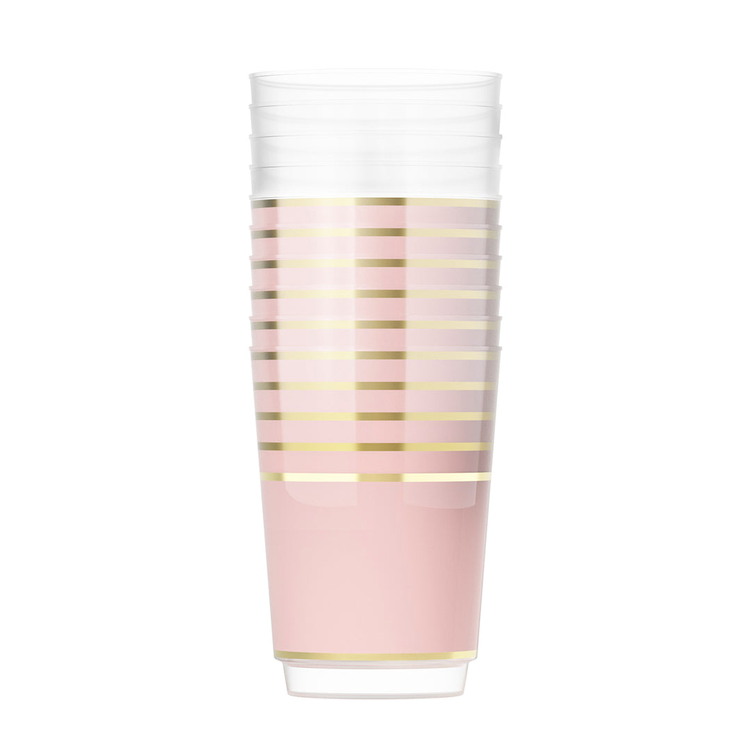 EP 12oz Tumbler Blush + Gold