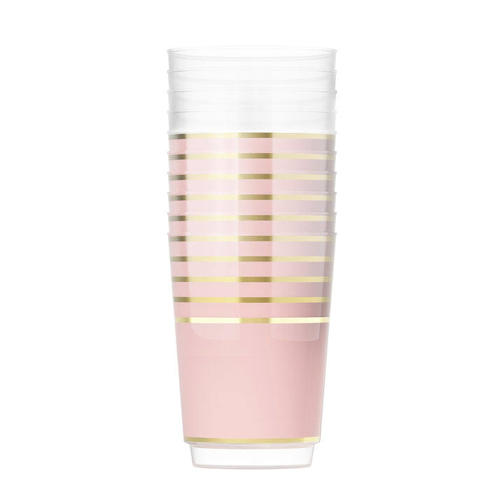 EP 12oz Tumbler Blush + Gold