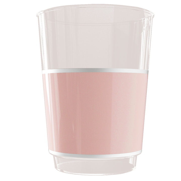 EP 12oz Tumbler Blush + Silver