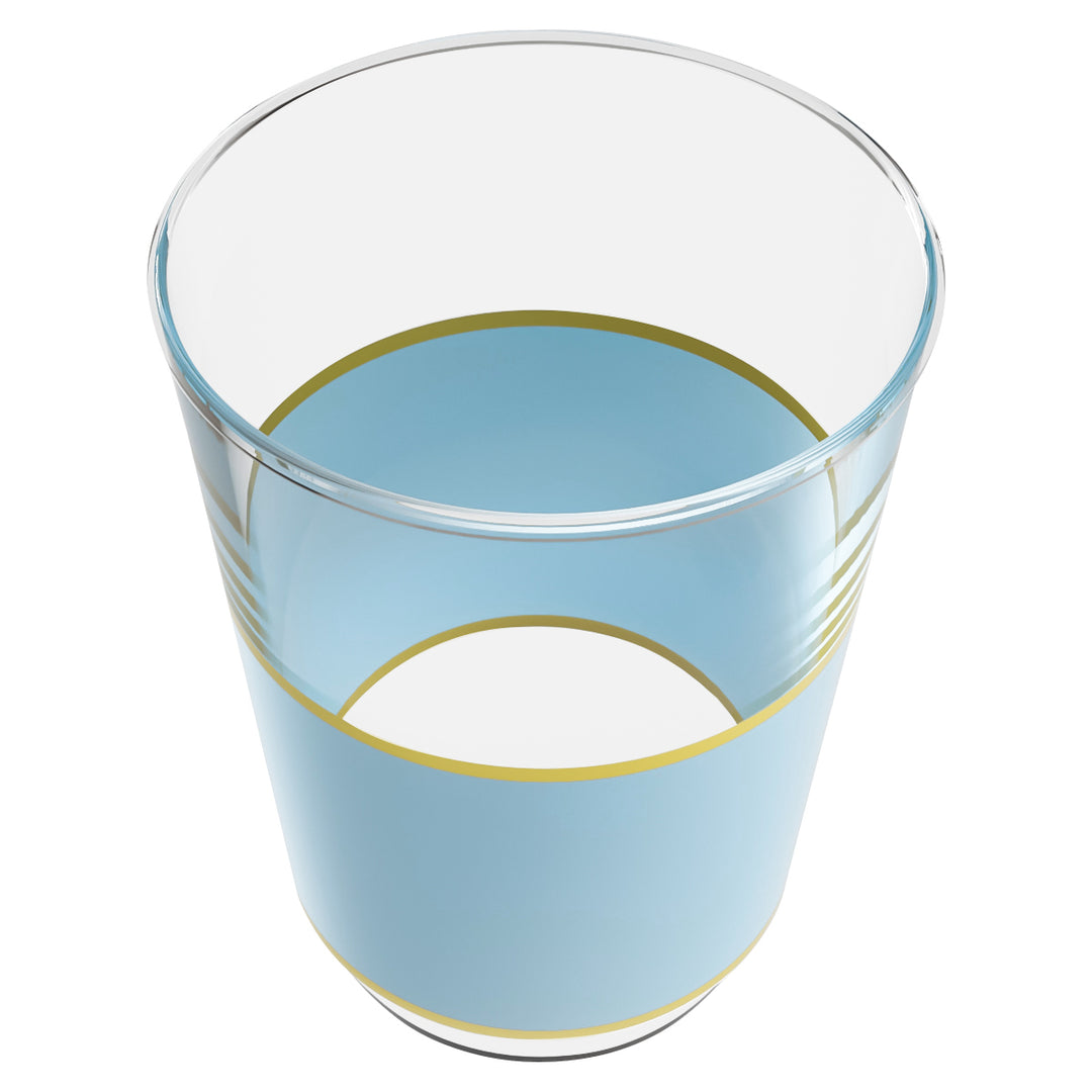 EP 12oz Tumbler Ice Blue + Gold