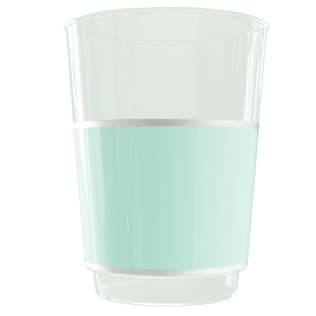 EP 12oz Tumbler Mint + Silver