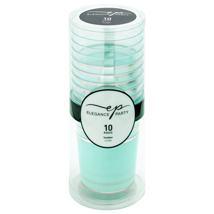 EP 12oz Tumbler Mint + Silver
